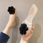 Jelly Pink Black Flower