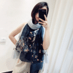 Women's Shawl Zuberee SHAWL022 - Image 4